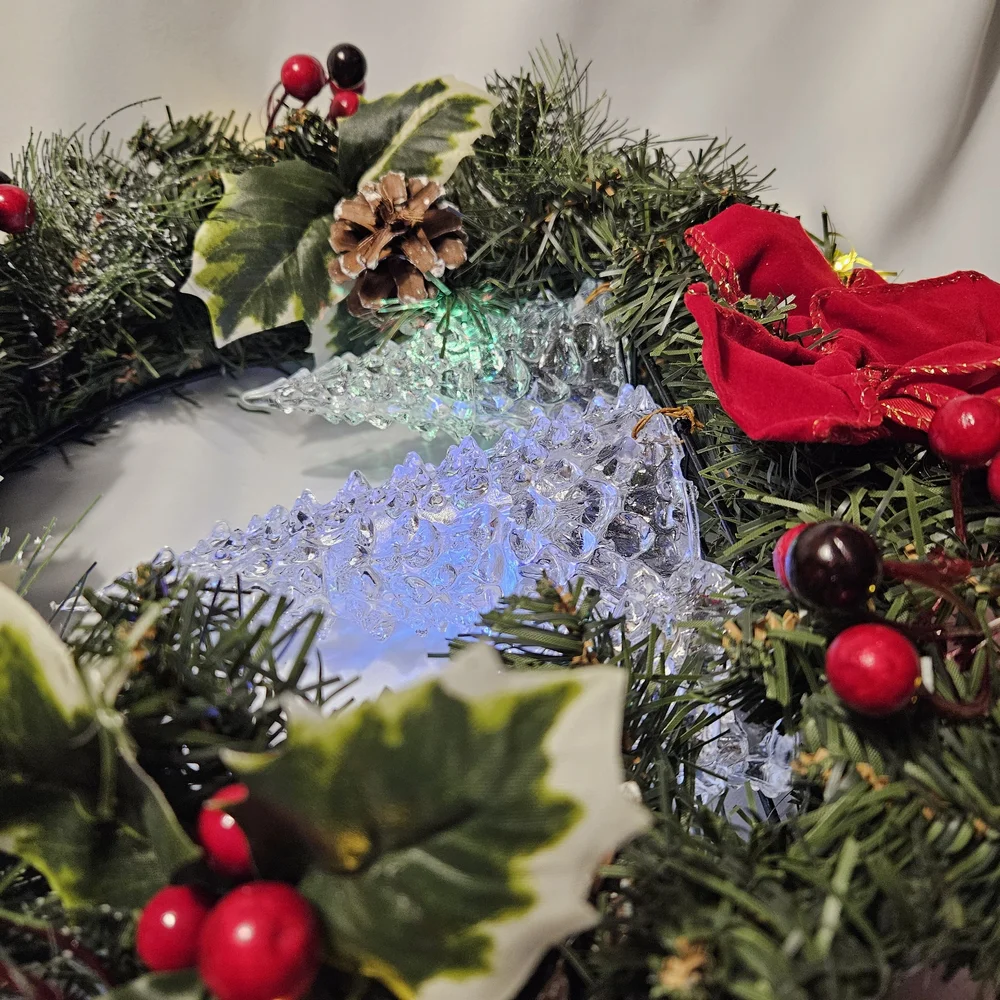 Festive Holiday Wreath